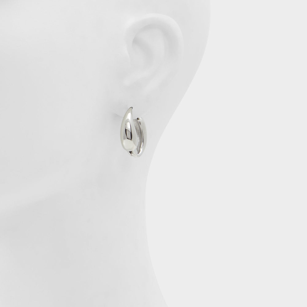 Aldo Cristyna Silver Women's Earrings - Hoop earrings