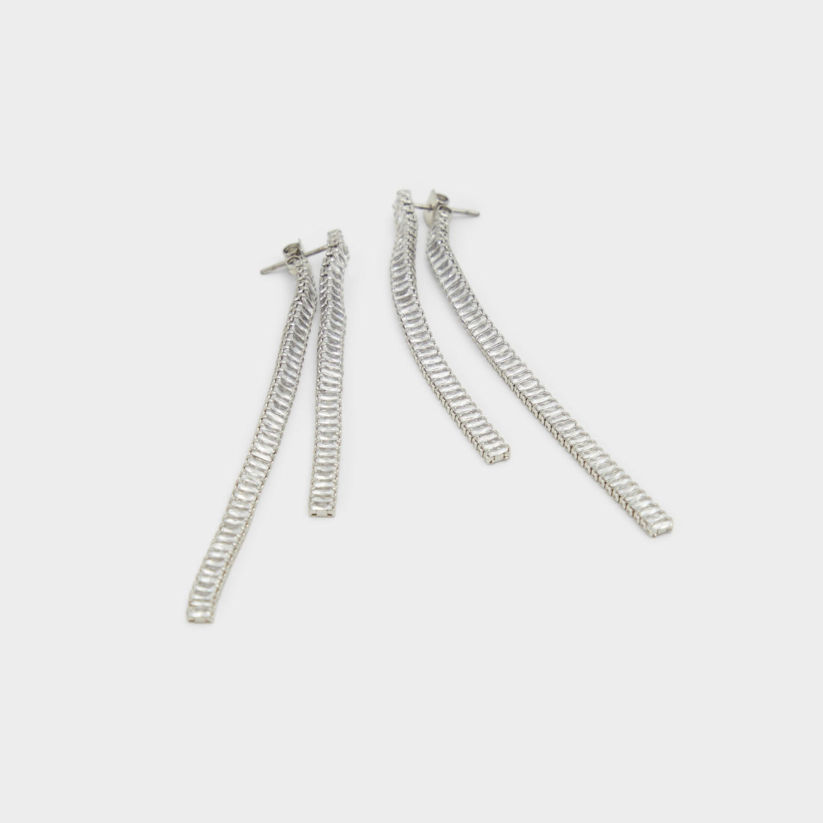 Aldo Svetna Silver/Clear Multi Women's Earrings - Drop earrings