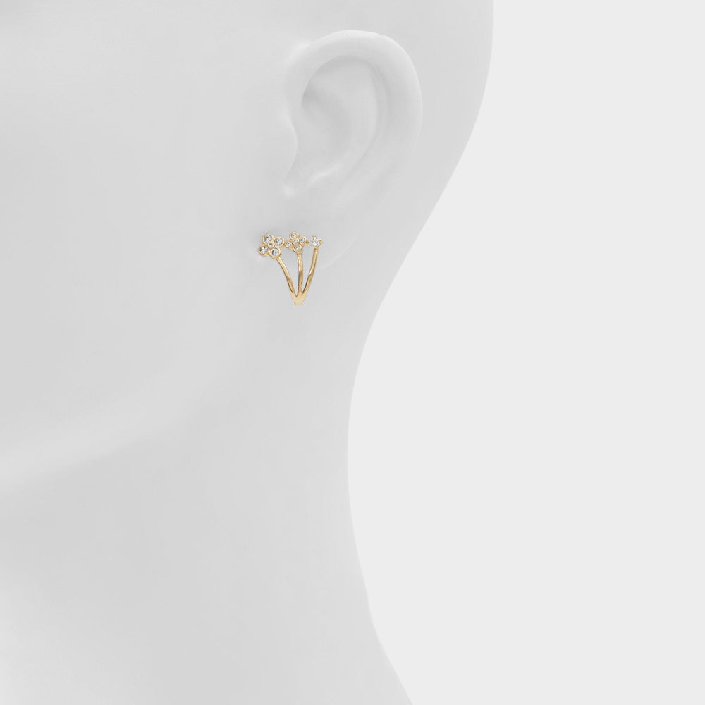 Aldo Asieweth Gold/Clear Multi Women's Earrings - Earrings