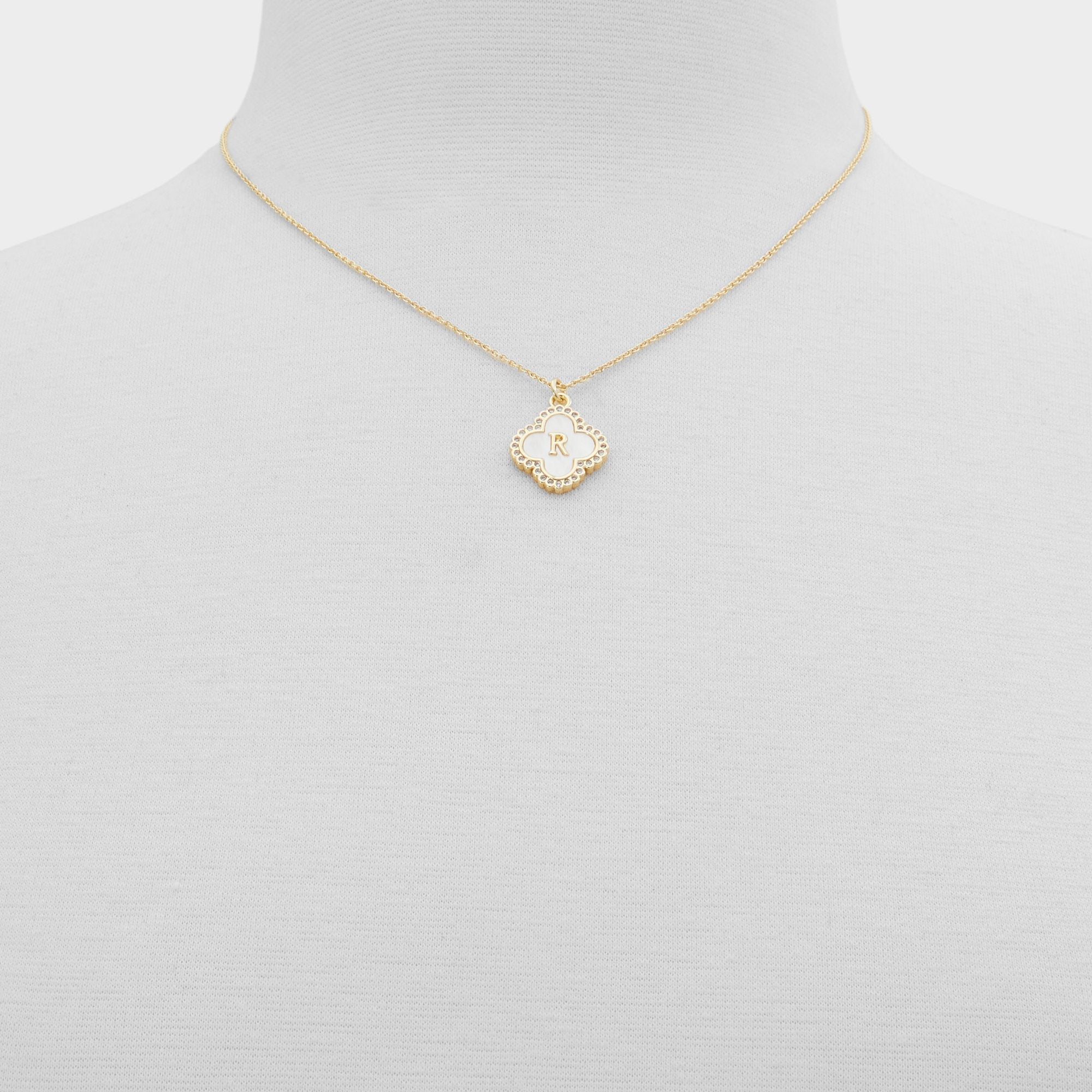 Aldo Broisa Gold Women's Cubic Zirconia - Necklace