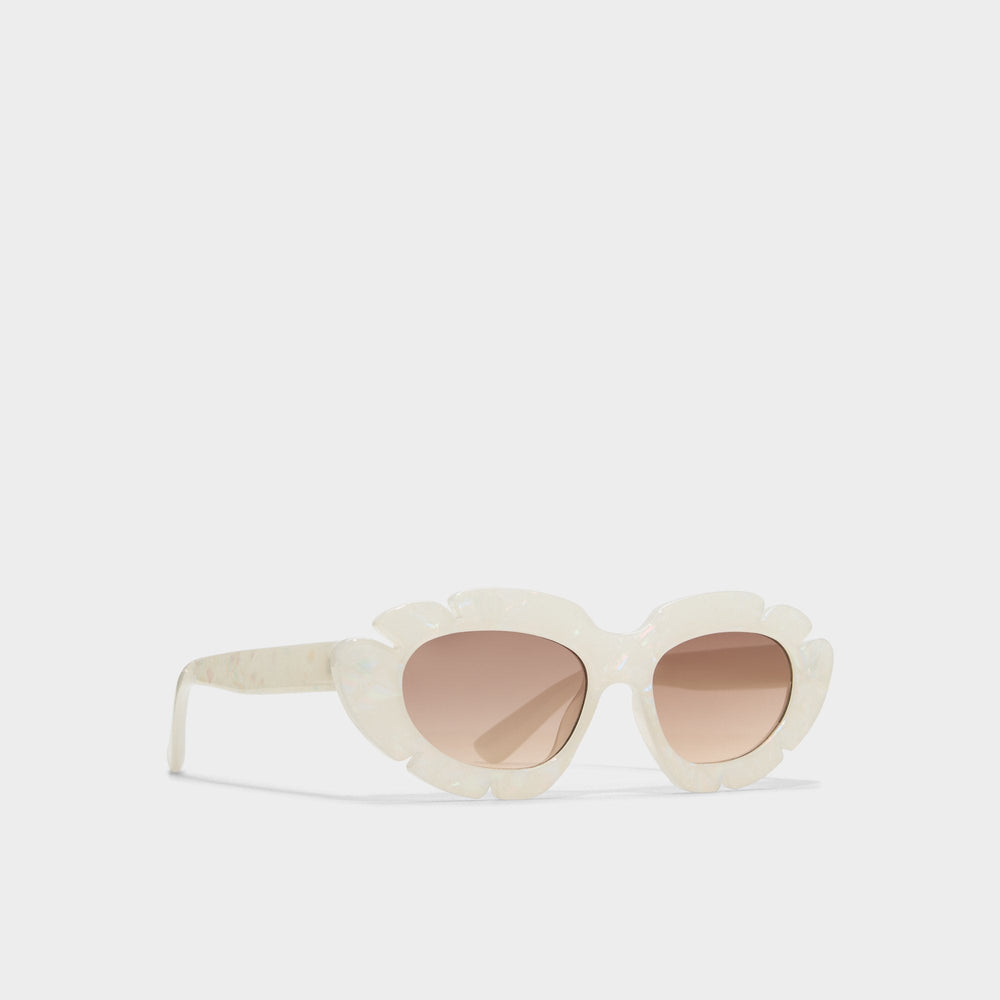 Aldo Caumasee White Women's Cat eye - Cat eye sunglasses