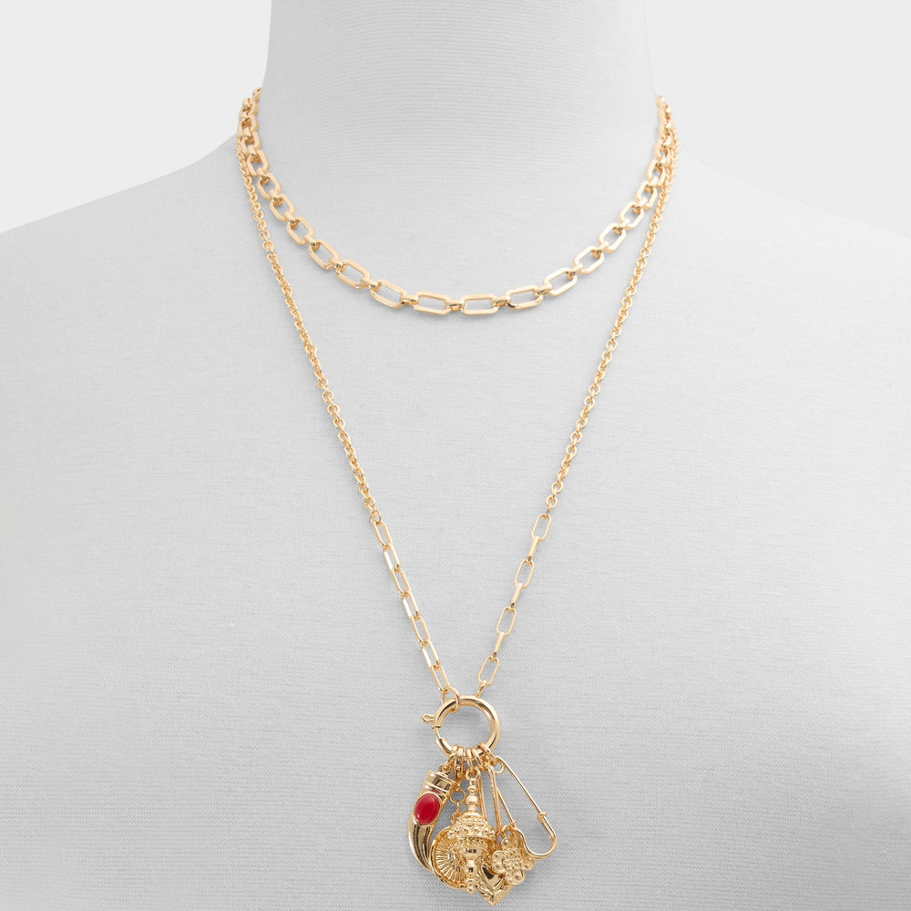 Aldo Bellari in Gold - Charm necklace