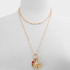 Aldo Bellari in Gold - Charm necklace