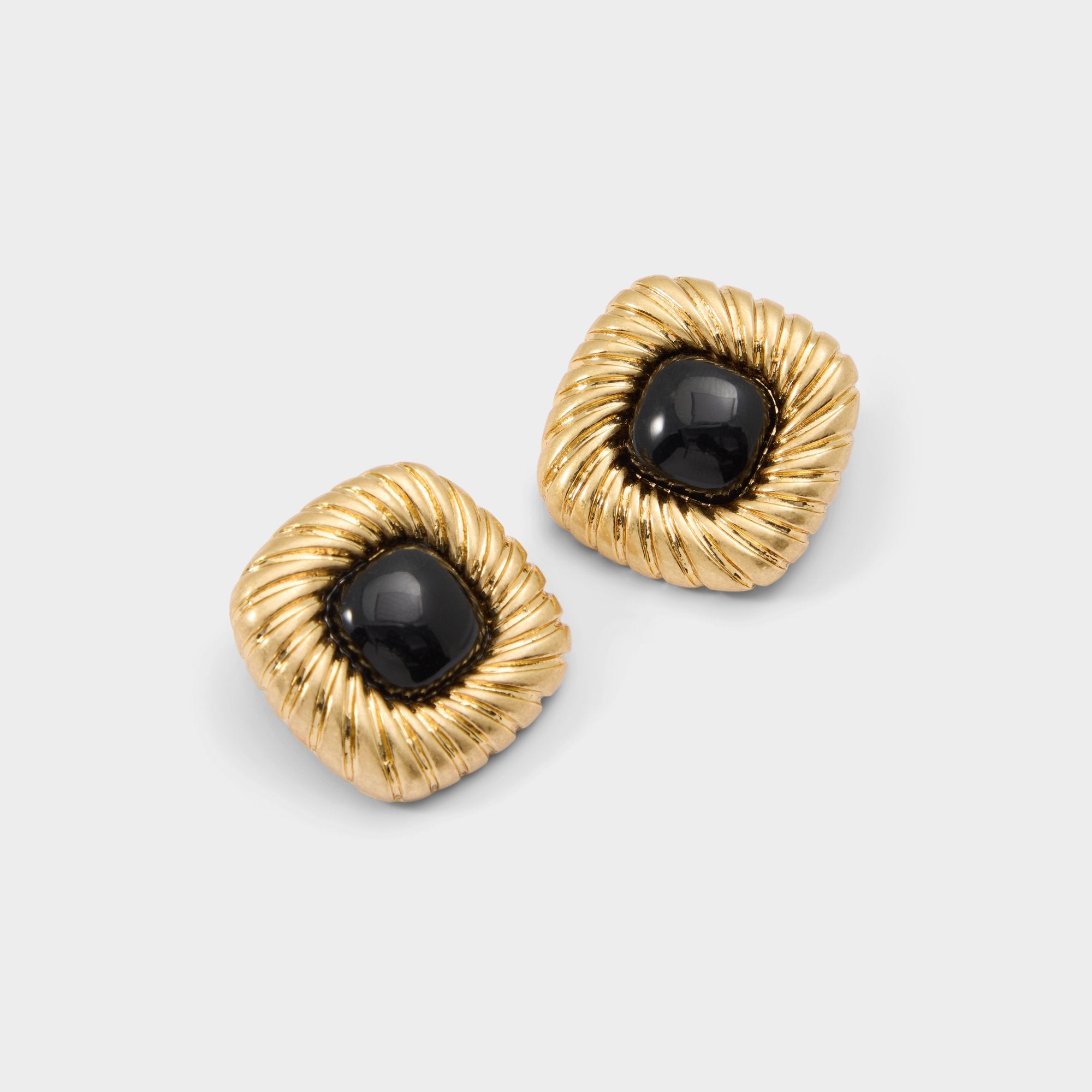 Aldo Myrage in Black Gold Multi - Statement earrings