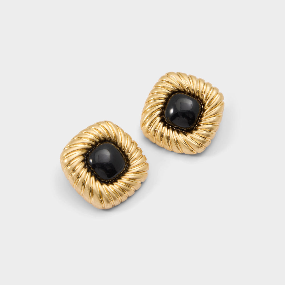 Aldo Myrage in Black Gold Multi - Statement earrings
