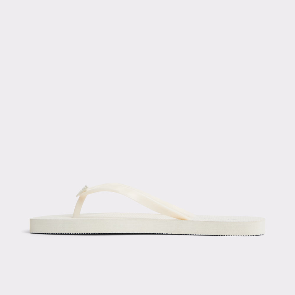 Aldo Beachready White Women's Jelly Sandals & Flip Flops - Flip flop