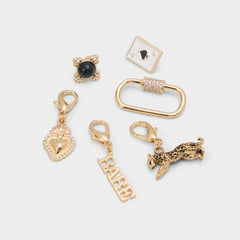 Aldo Wildcard in Black Gold Multi - Shoe charms