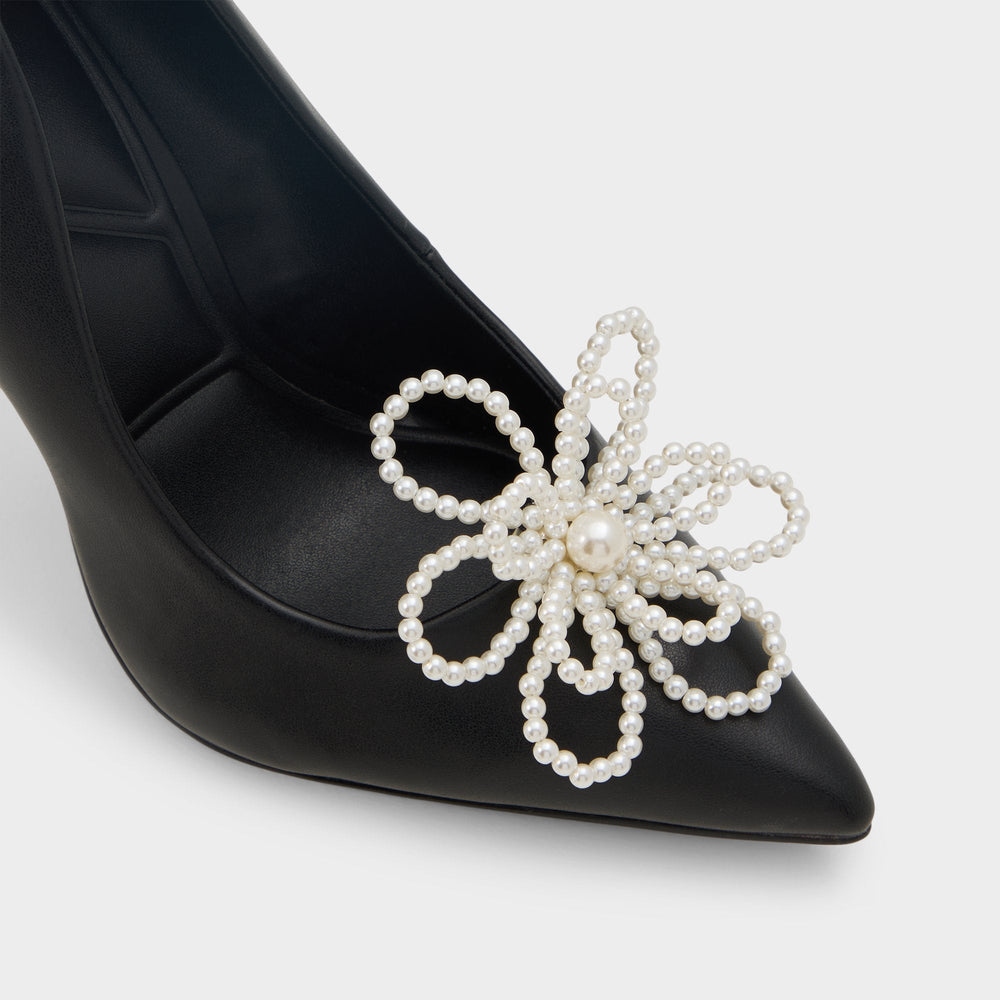 Aldo Flowerclip in Ice - Decorative shoe clip