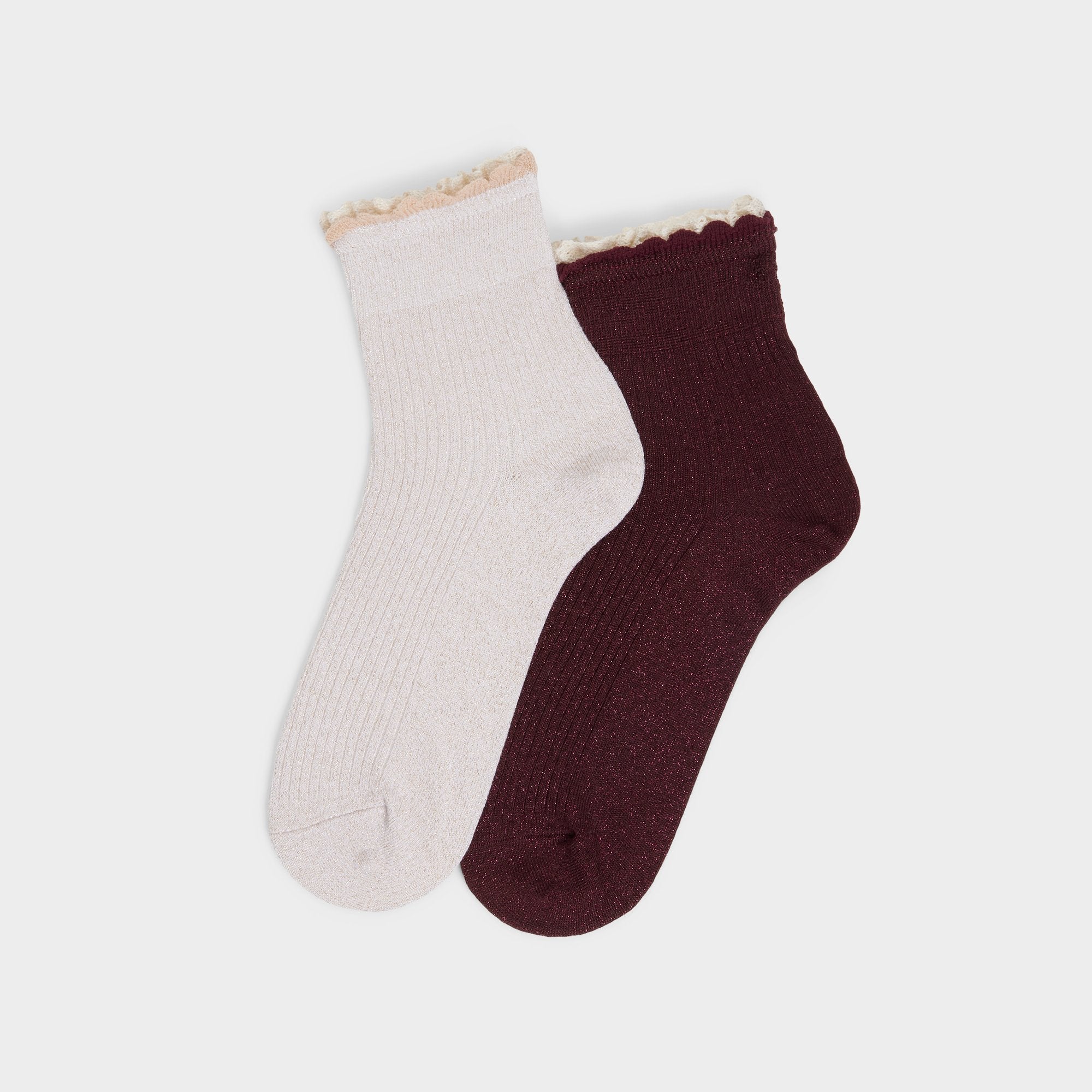 Aldo Sparklelace in Bordo - Socks