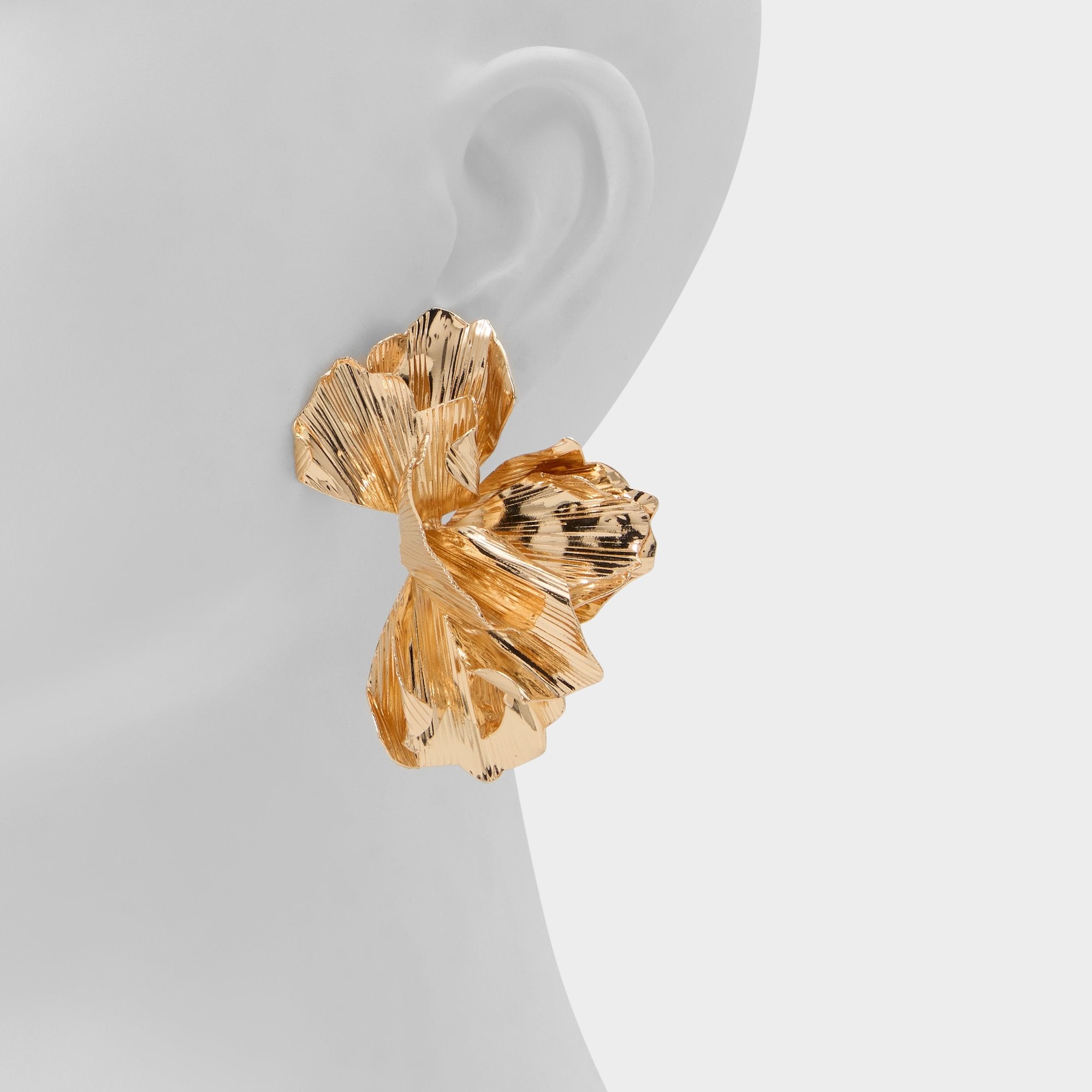 Aldo Glowe in Gold - Statement earrings