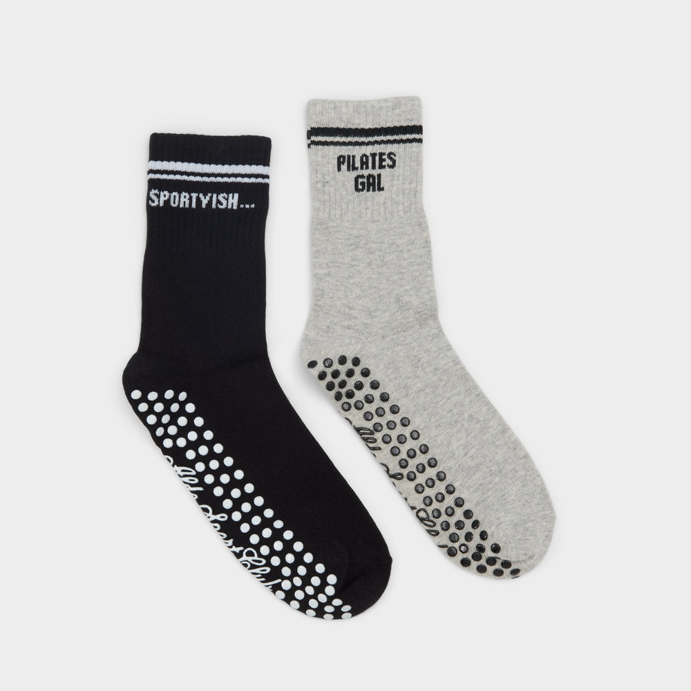 Aldo Pilatesclub in Grey - Pilates socks