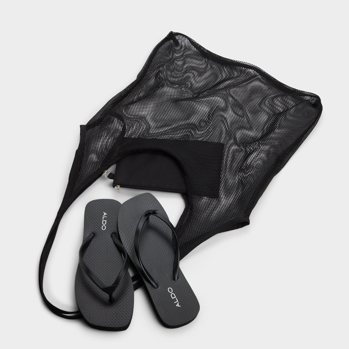 Aldo Beachready Black Women's Jelly Sandals & Flip Flops - Flip flop