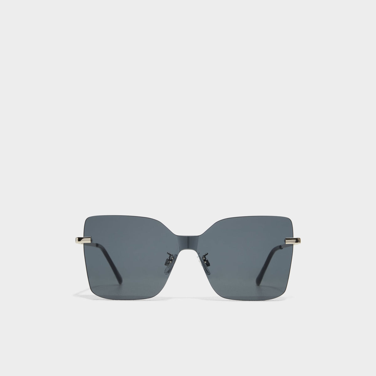 Aldo Romashin Black Women's Square - Square sunglasses