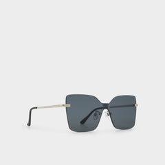 Aldo Romashin Black Women's Square - Square sunglasses