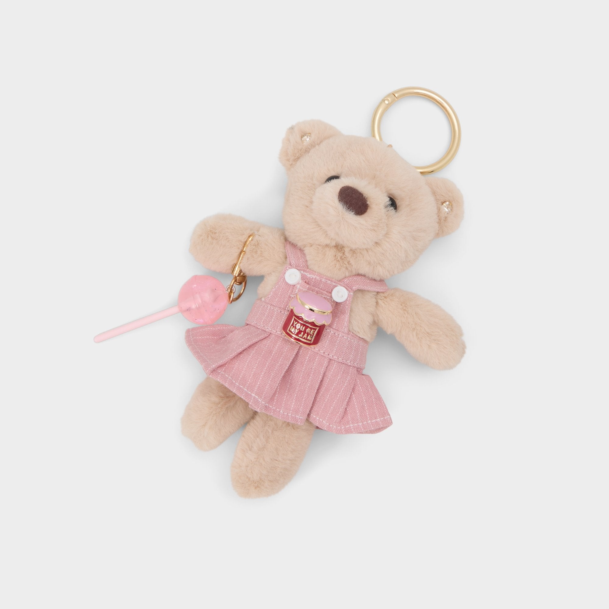 Aldo Snugglepop in Light Pink - Bag charm