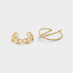 Aldo Twisted Gold Women's Stainless Steel - Toe ring
