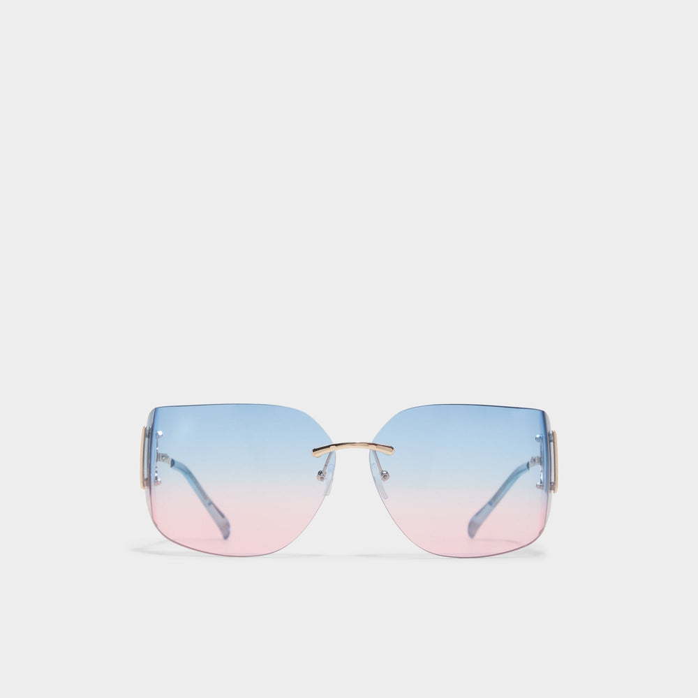 Aldo Pigowenx Light Blue Women's Square - Square sunglasses