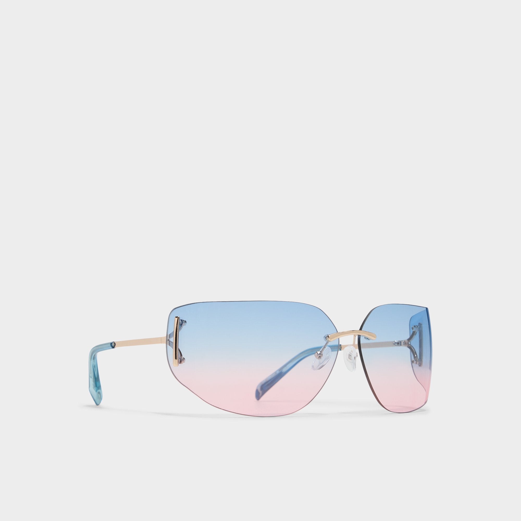 Aldo Pigowenx Light Blue Women's Square - Square sunglasses