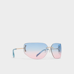 Aldo Pigowenx Light Blue Women's Square - Square sunglasses