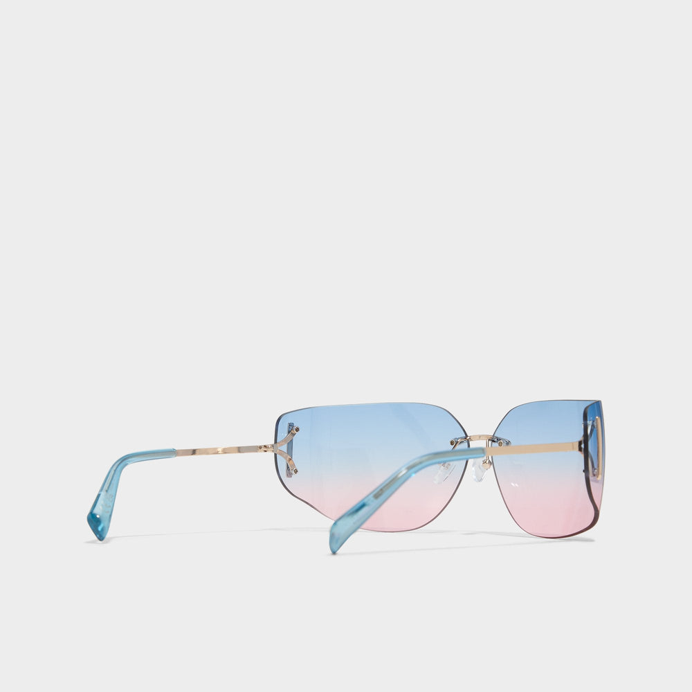 Aldo Pigowenx Light Blue Women's Square - Square sunglasses