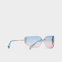 Aldo Pigowenx Light Blue Women's Square - Square sunglasses