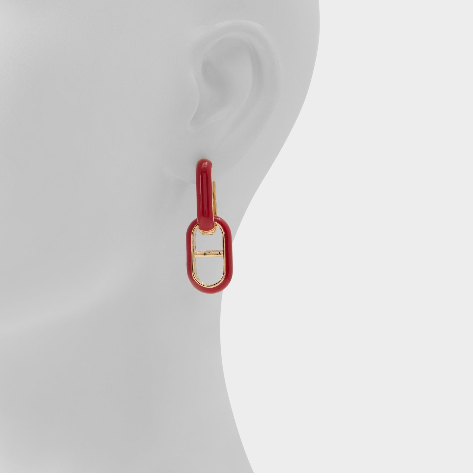 Aldo Alalaegyn in Red - Hoop earrings