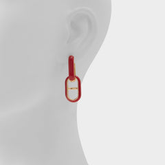 Aldo Alalaegyn in Red - Hoop earrings