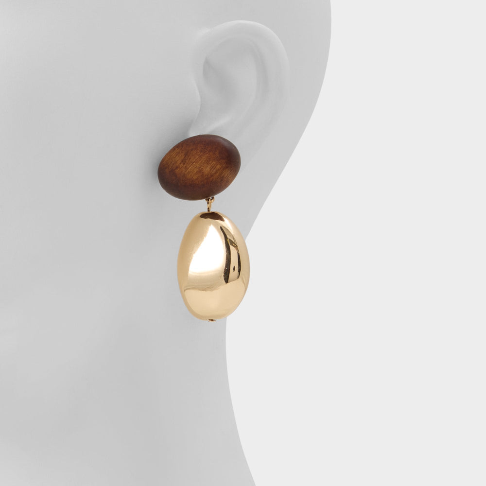 Aldo Teyrra in Other Brown - Chandelier earrings