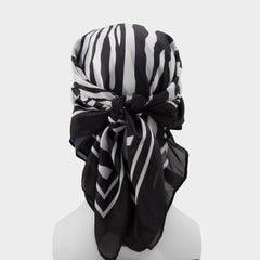 Aldo Zebria Black/White Women's Scarves - Scarf