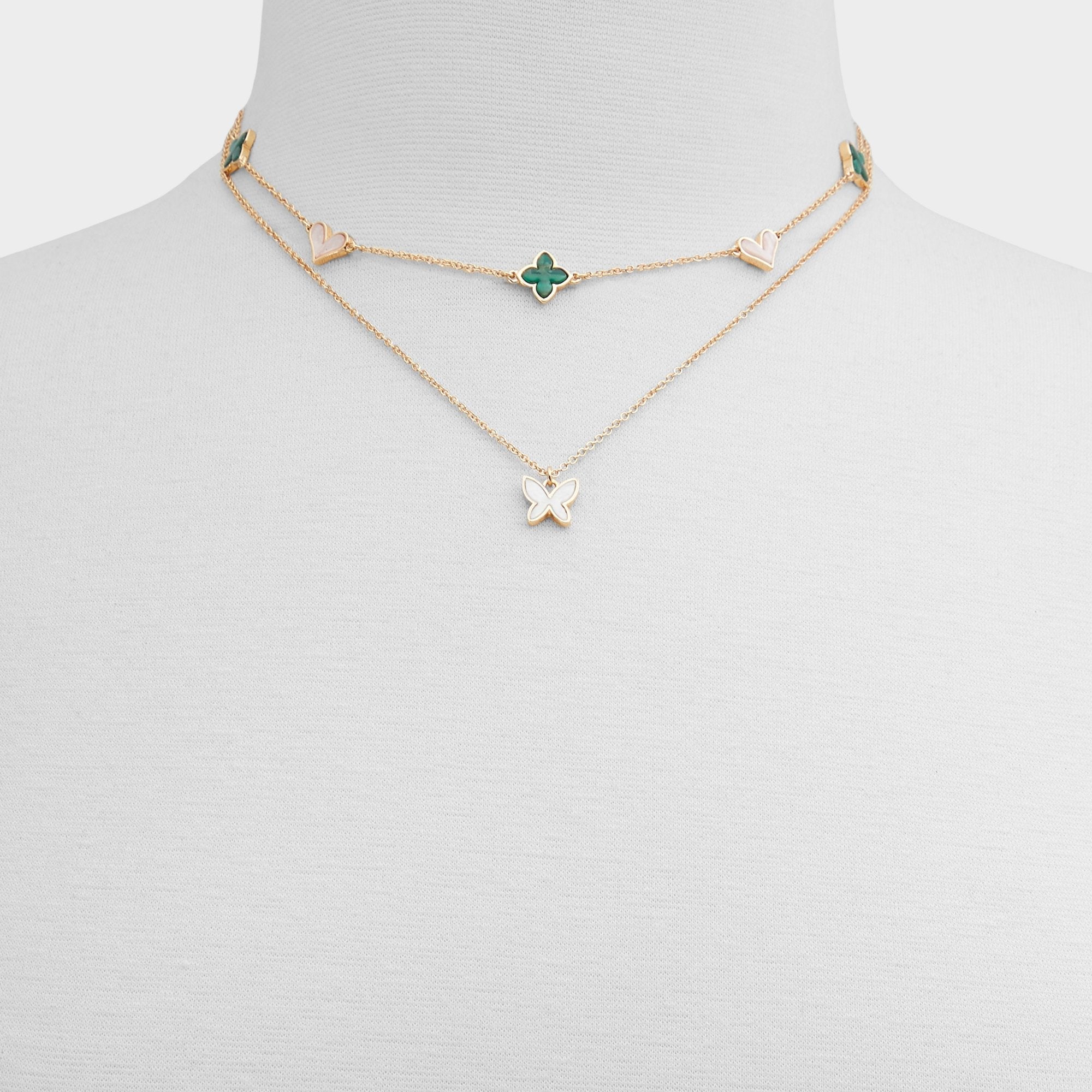 Aldo Cheriish Pastel Multi Women's Necklaces - Layered necklace