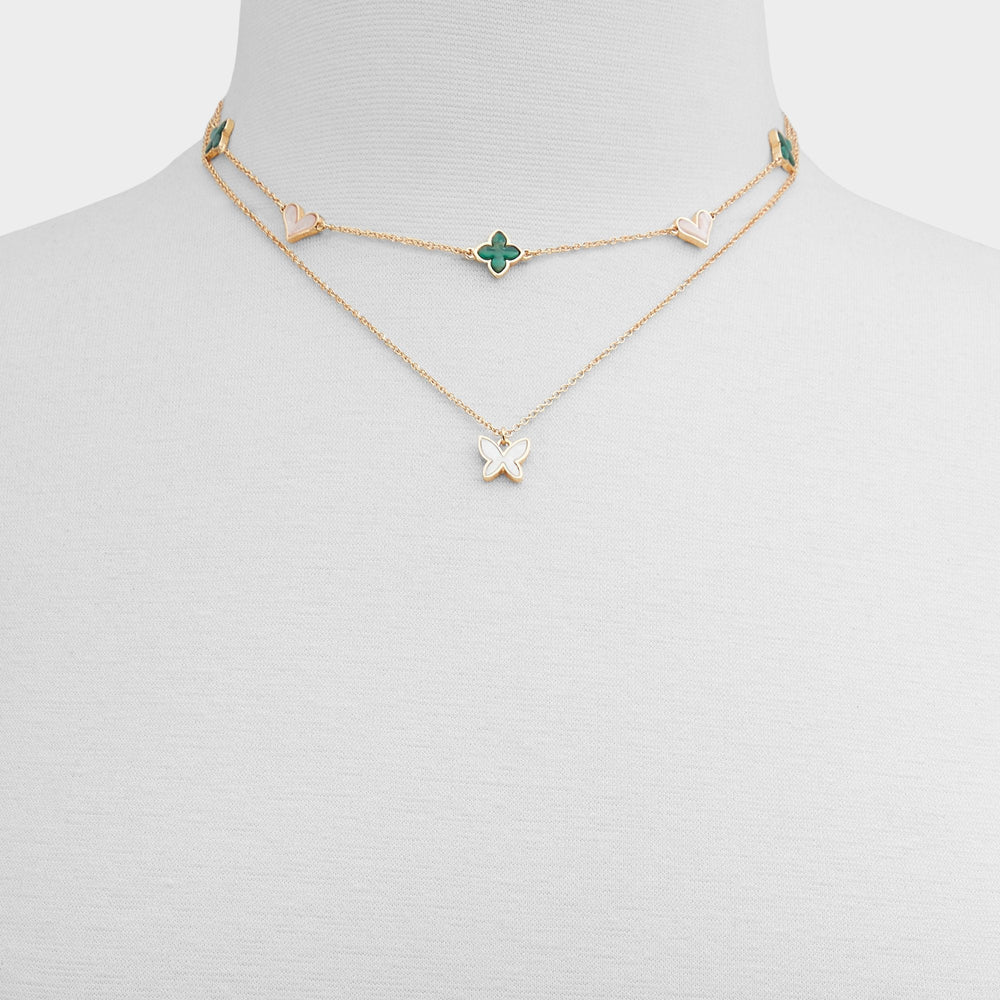 Aldo Cheriish Pastel Multi Women's Necklaces - Layered necklace