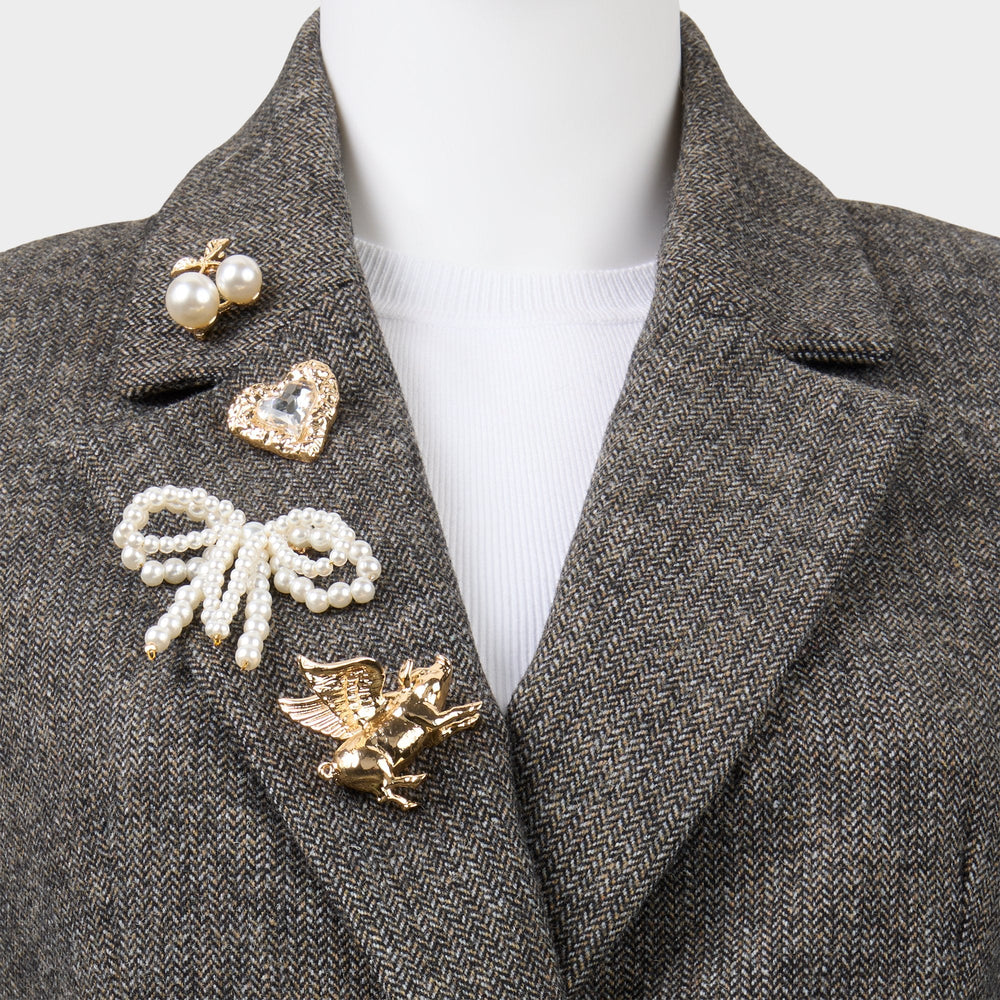 Aldo Cocquettepins in Ice - Decorative brooch