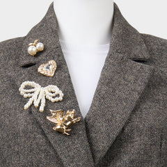Aldo Cocquettepins in Ice - Decorative brooch