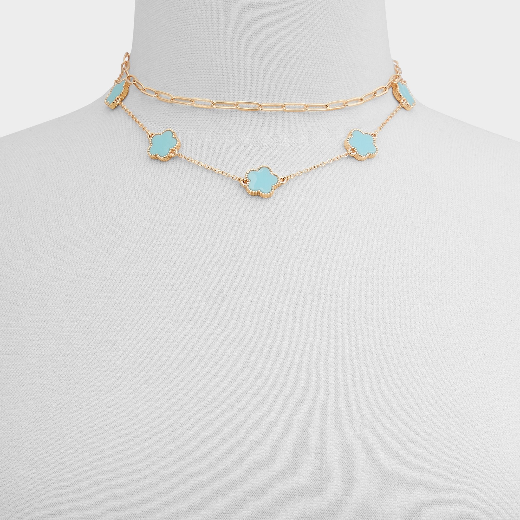 Aldo Feelinblue Turquoise Women's Necklaces - Layered necklace