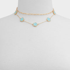 Aldo Feelinblue Turquoise Women's Necklaces - Layered necklace
