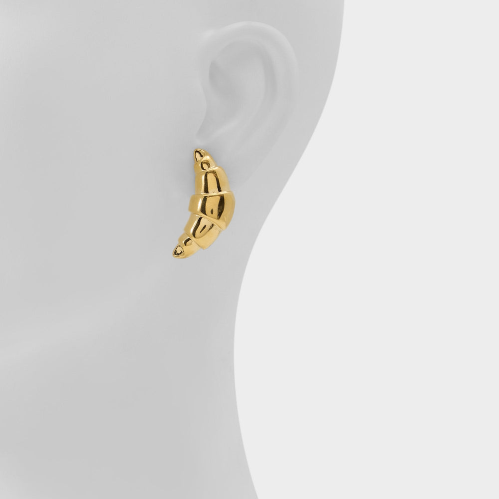 Aldo Croissants Gold Women's Stainless Steel - Button earrings