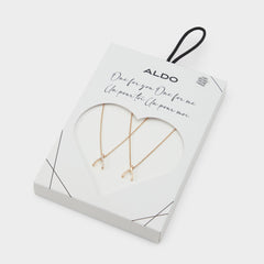 Aldo Makeawish Gold/Clear Multi Women's Necklaces - Gift set