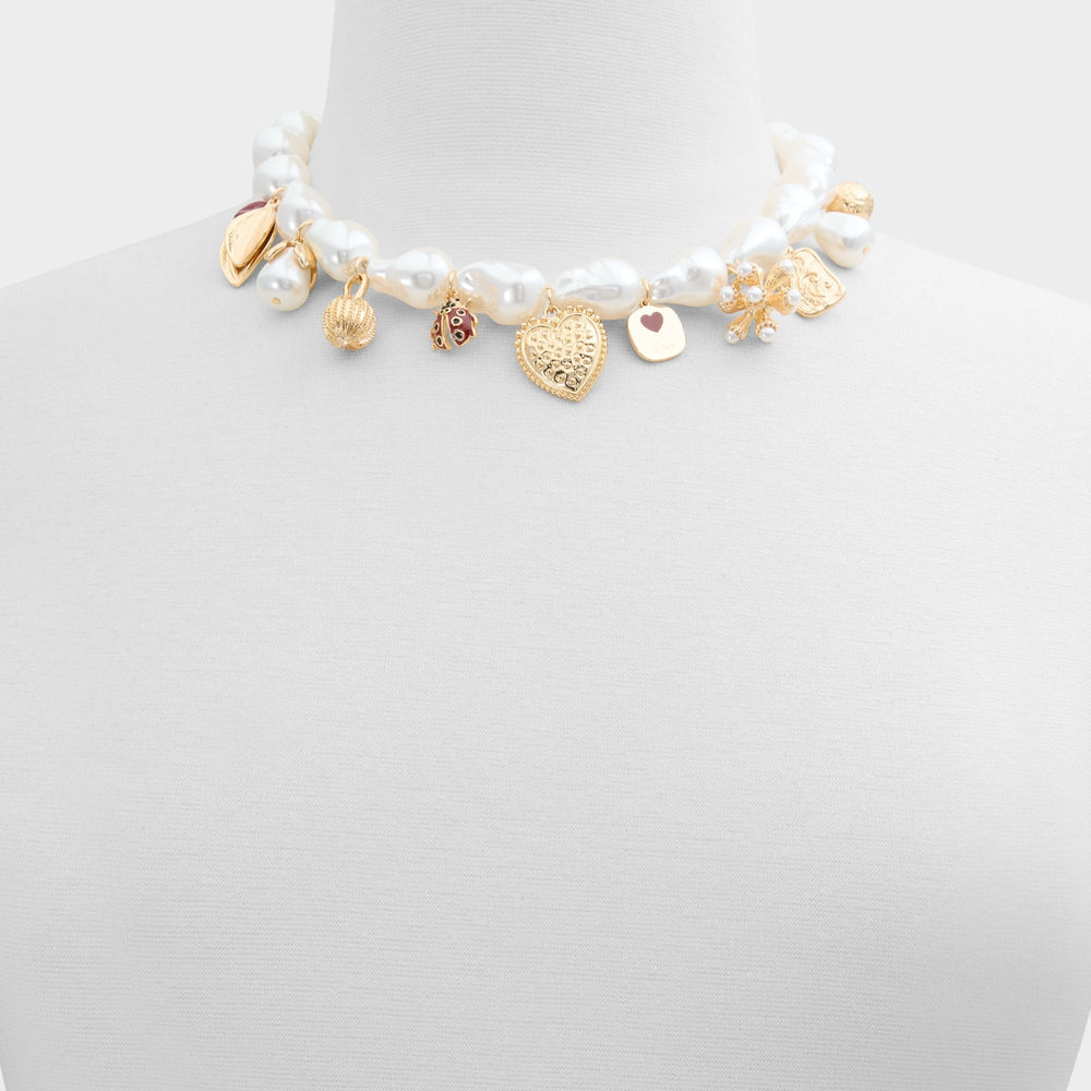 Aldo Charmsinlove Red Women's Necklaces - Charm necklace