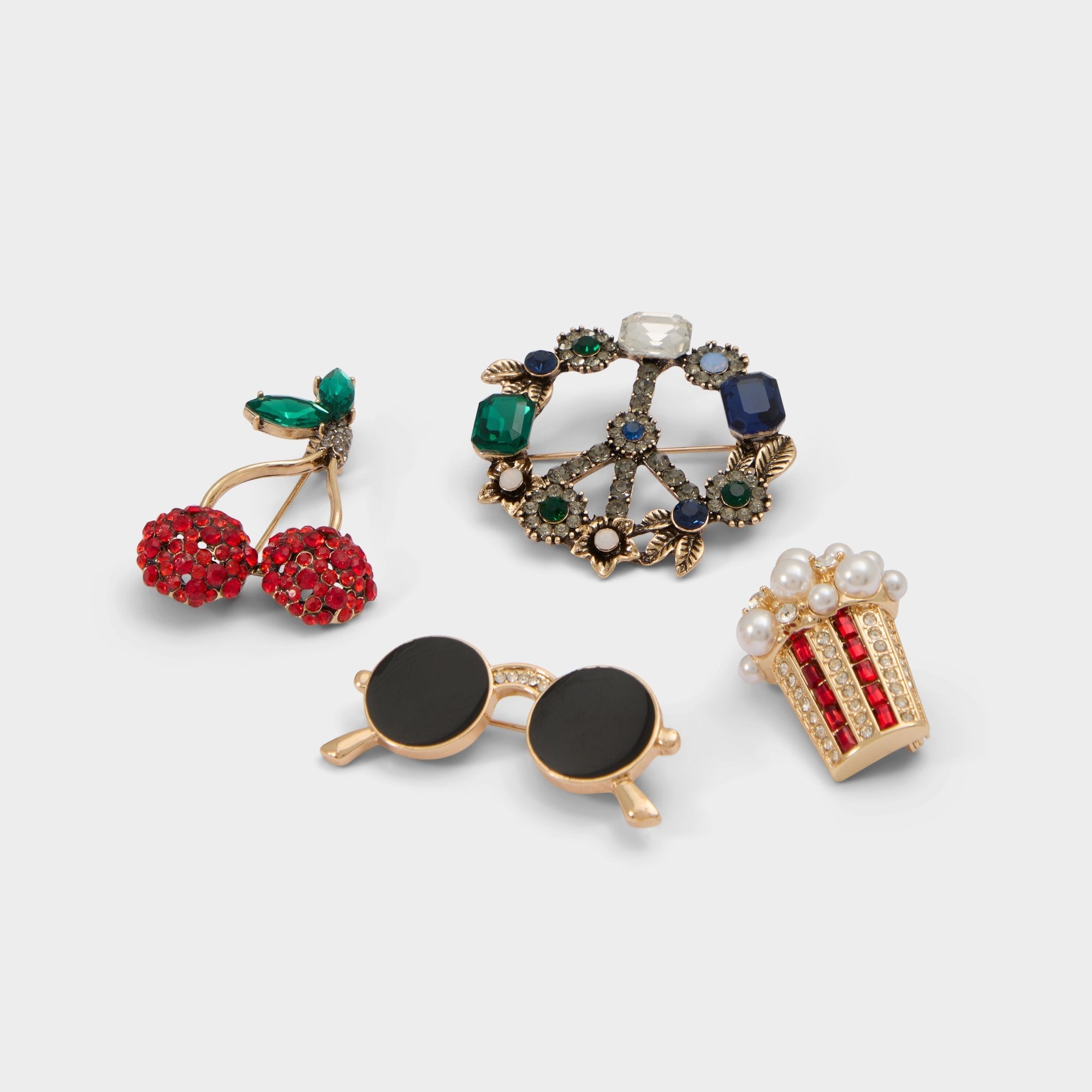 Aldo Chillvibes in Red - Decorative brooch
