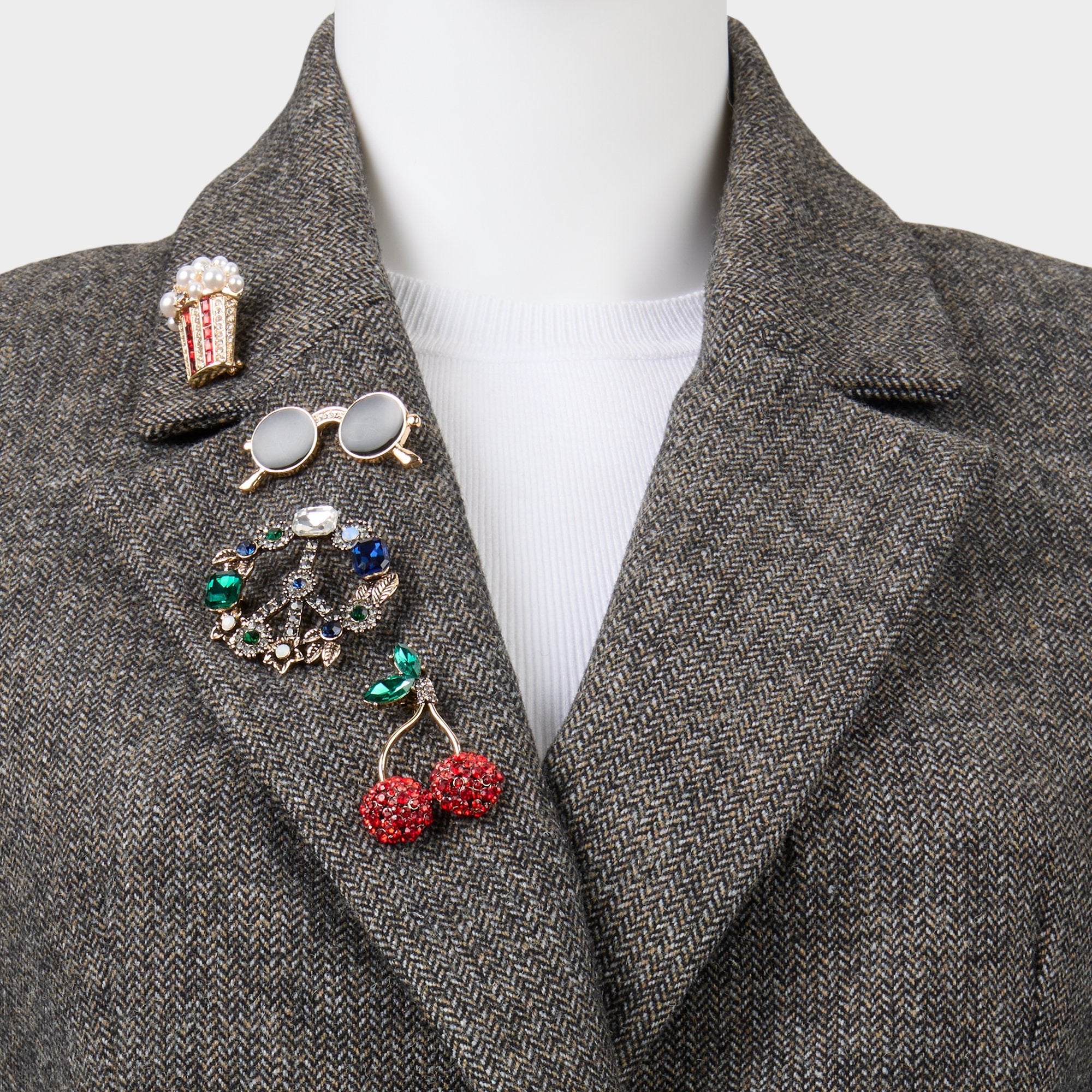 Aldo Chillvibes in Red - Decorative brooch
