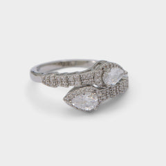 Aldo Neillie in Silver Clear Multi - Ring
