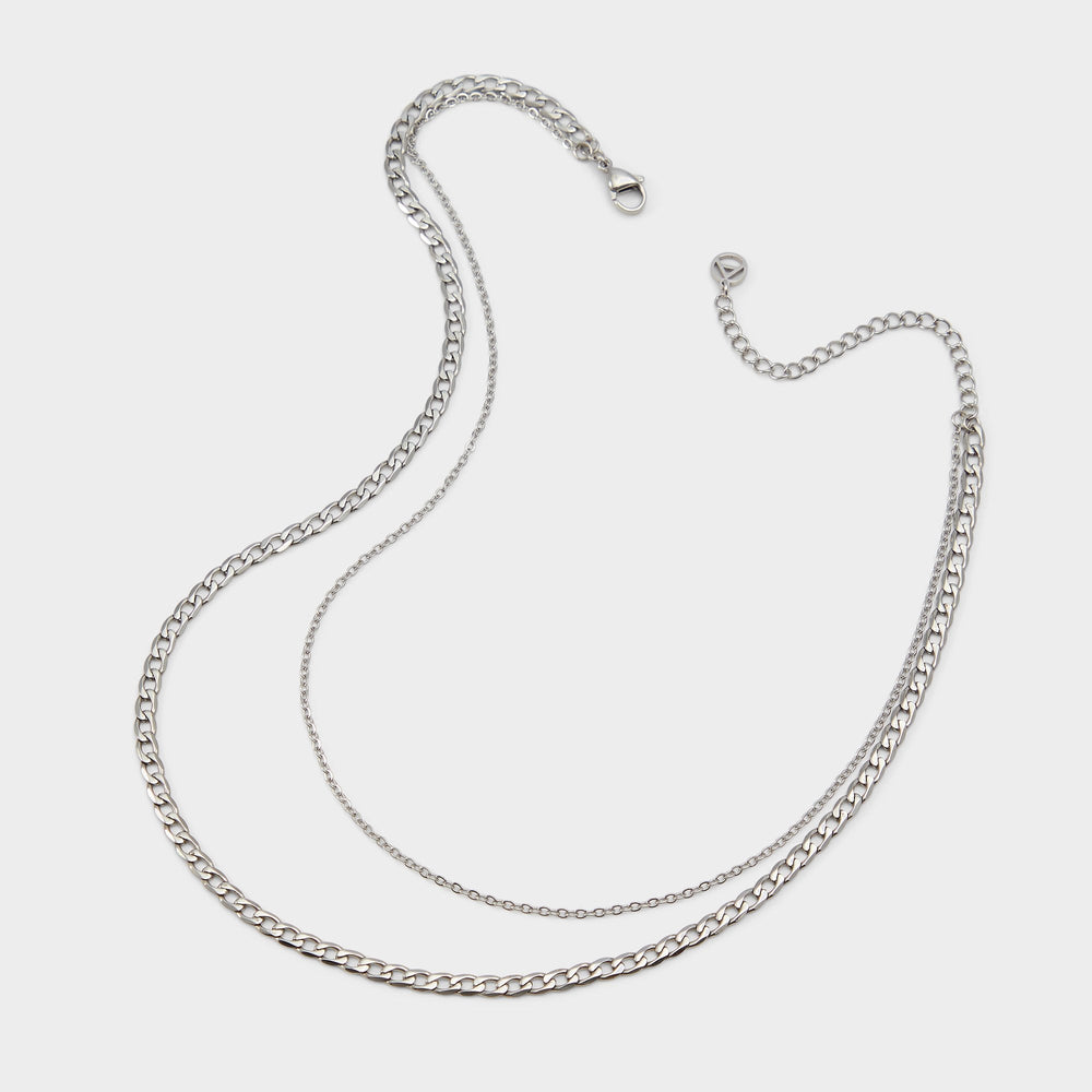 Aldo Lovechain Silver Women's Aldo Sport Club - Necklace