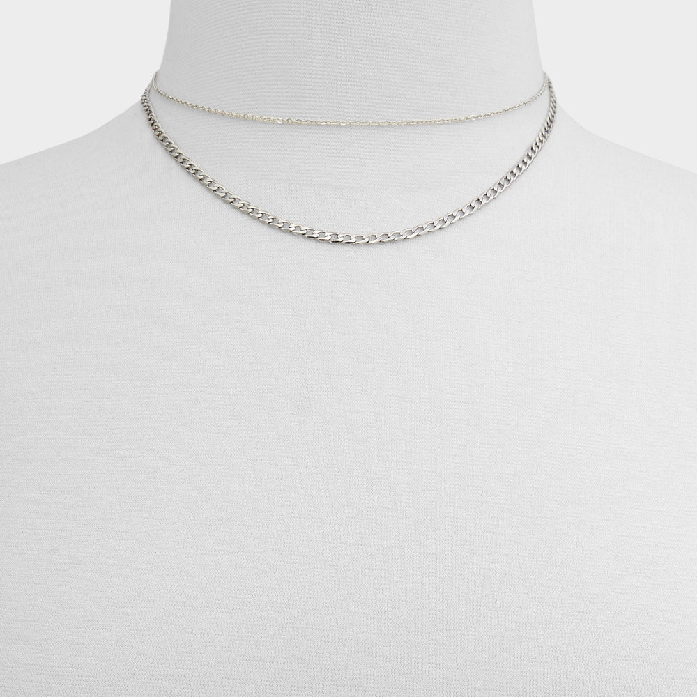 Aldo Lovechain Silver Women's Aldo Sport Club - Necklace