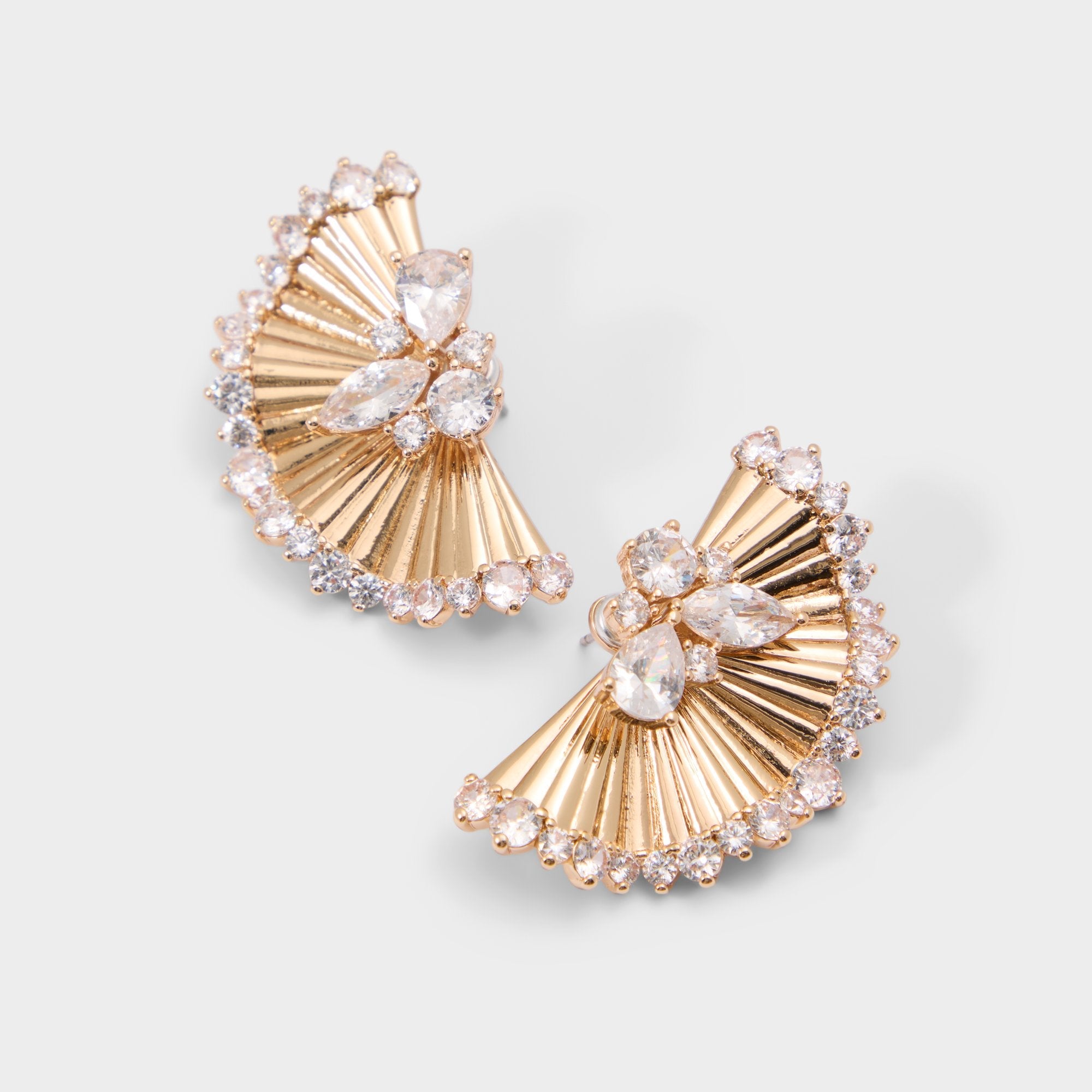 Aldo Fariaria in Gold Clear Multi - Earrings
