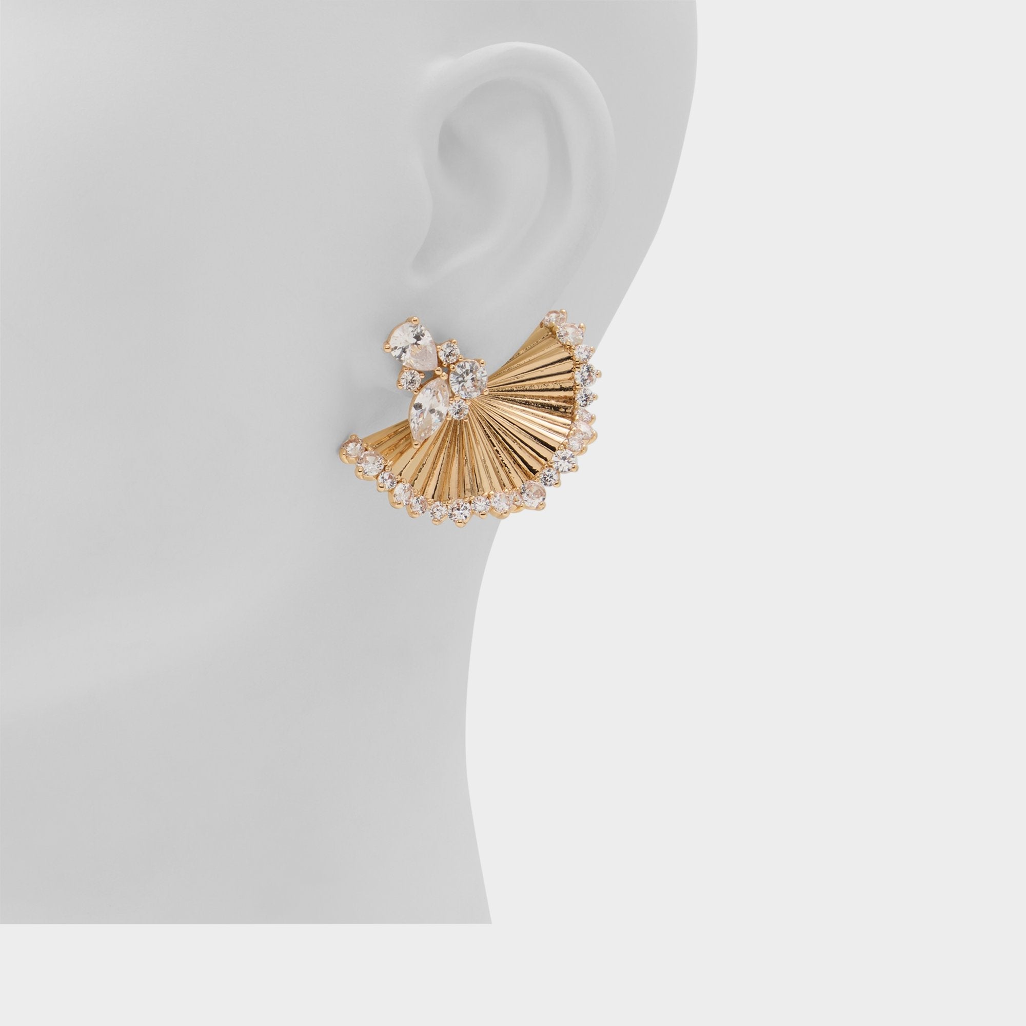 Aldo Fariaria in Gold Clear Multi - Earrings
