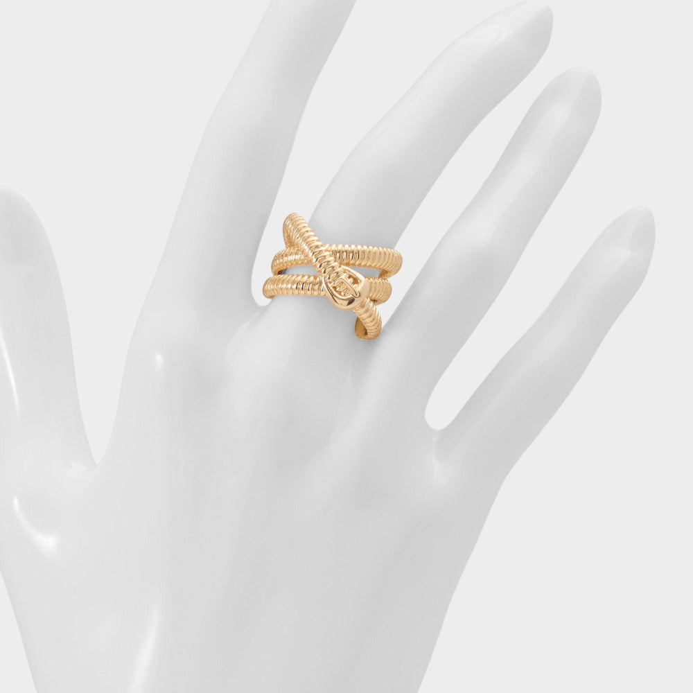 Aldo Beltura in Gold Clear Multi - Ring