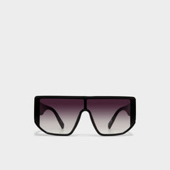 Aldo Thiedan Black/Gold Multi Women's Shield - Shield sunglasses