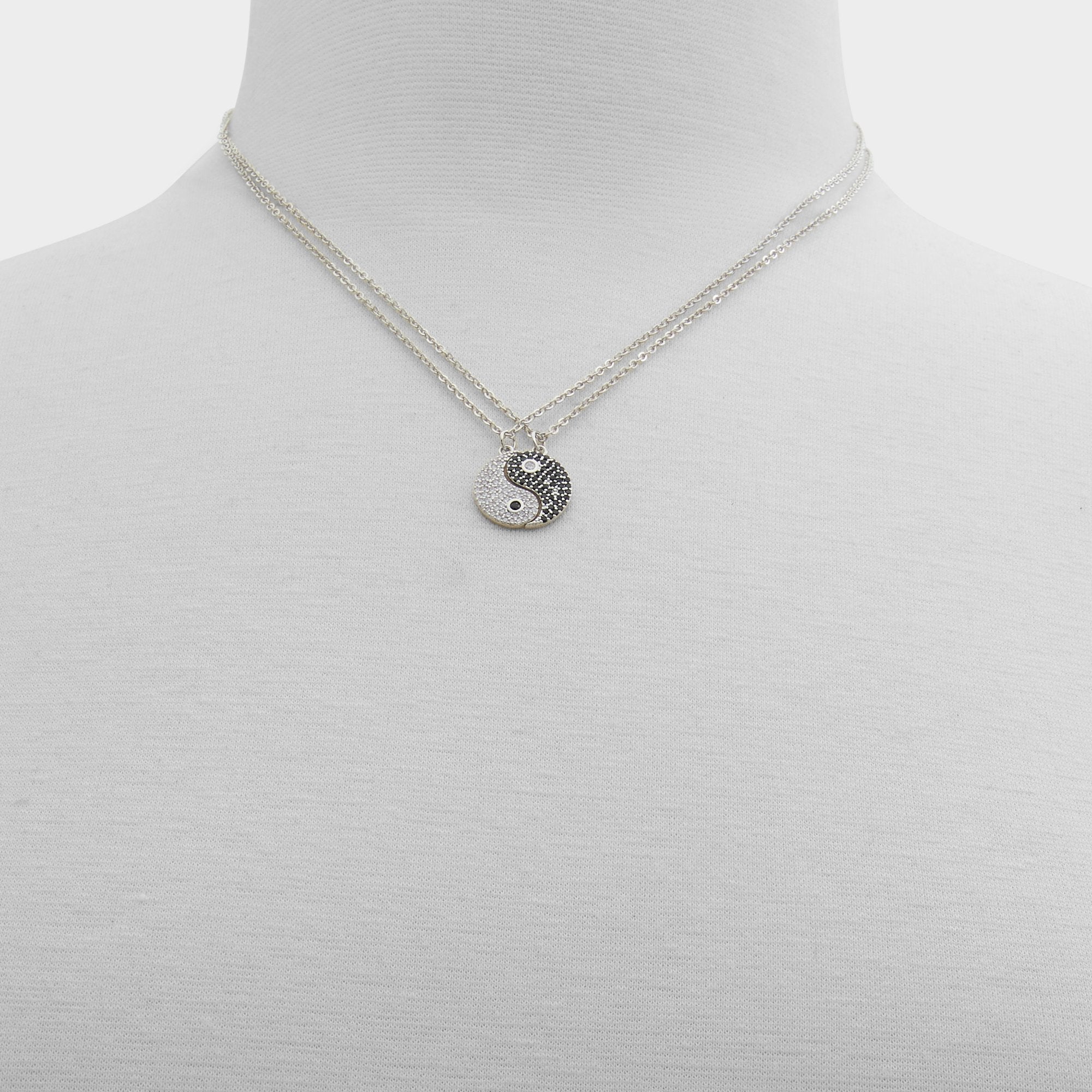 Aldo Yintomyyang Black/Silver Multi Women's Necklaces - Necklace