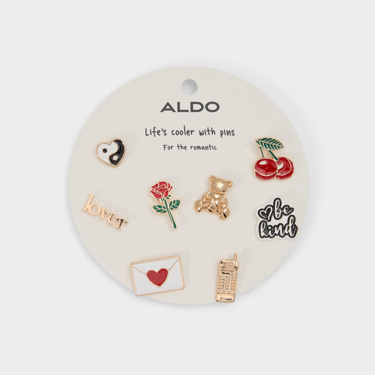 Aldo Romantique Red Women's Accessories - Decorative pins