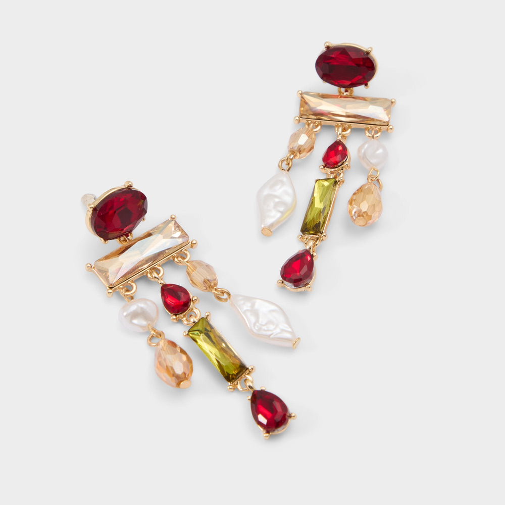 Aldo Savannahh in Bordo - Chandelier earrings